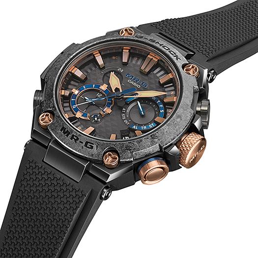 Casio G-SHOCK Herren 200M Wasserdicht Analog Stoßfest Quarz Uhr MRG-B2000R-1A