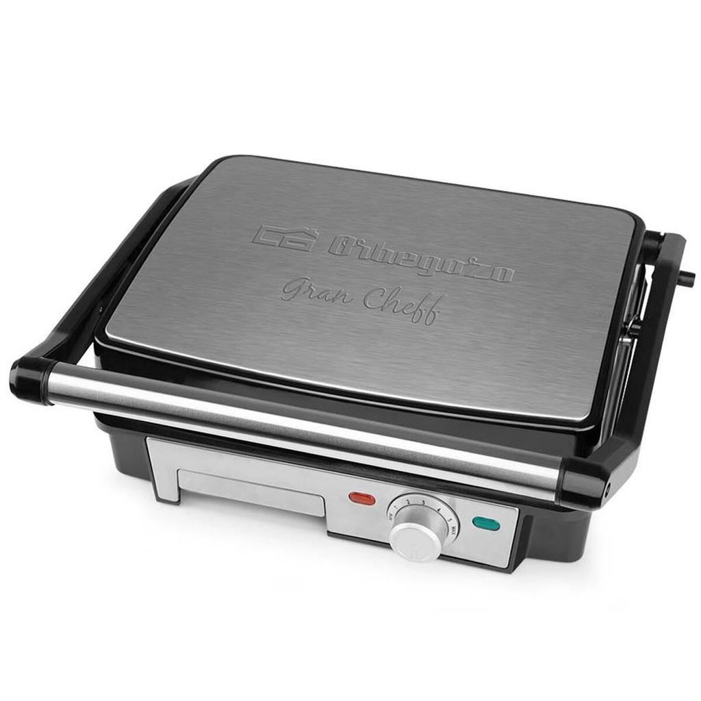 Grill hotplate Orbegozo GR 4570 Black 2200 W 29 x 23 cm