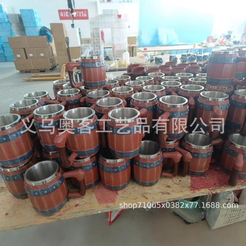 Gem Guardian Dragon Stainless Steel Beer Cup Large Capacity High Value Export Draft Beer Cup Mysterious Gift Cup