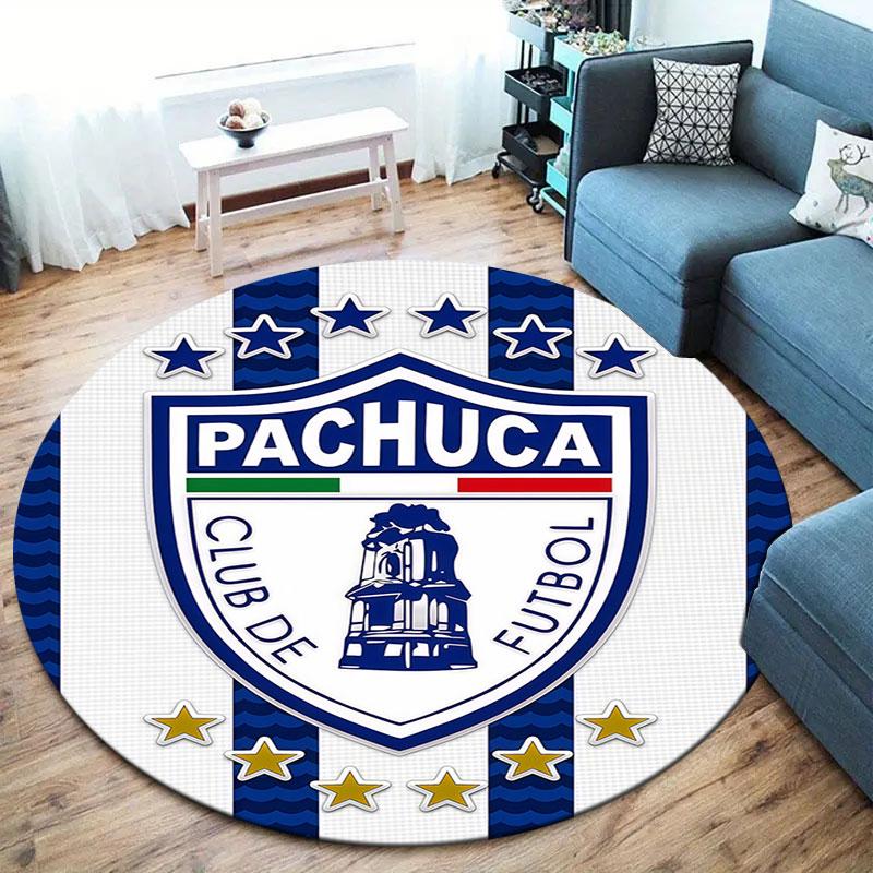 C.F. Pachuca Round Area Rug,Carpet Rug for Living Room Bedroom Sofa Playroom Decor,Non-slip Floor Mat