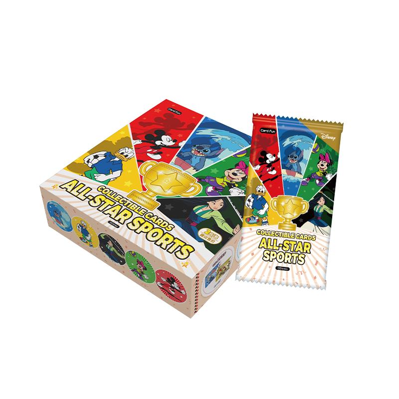 20 Packs CARDFUN X Paris Games All Star Sports Collectible Trading Cards Gift for Children Kids