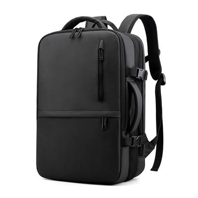 Mochilas expandibles para hombre, morral impermeable de gran capacidad para ordenador portátil, bolsa de viaje con carga USB, negocios, novedad de 2022