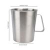 Heavy-Duty Milk Frothing Cup 304 Stainless Steel Stainless Steel Cup Coffee Cup  Baking And Cooking