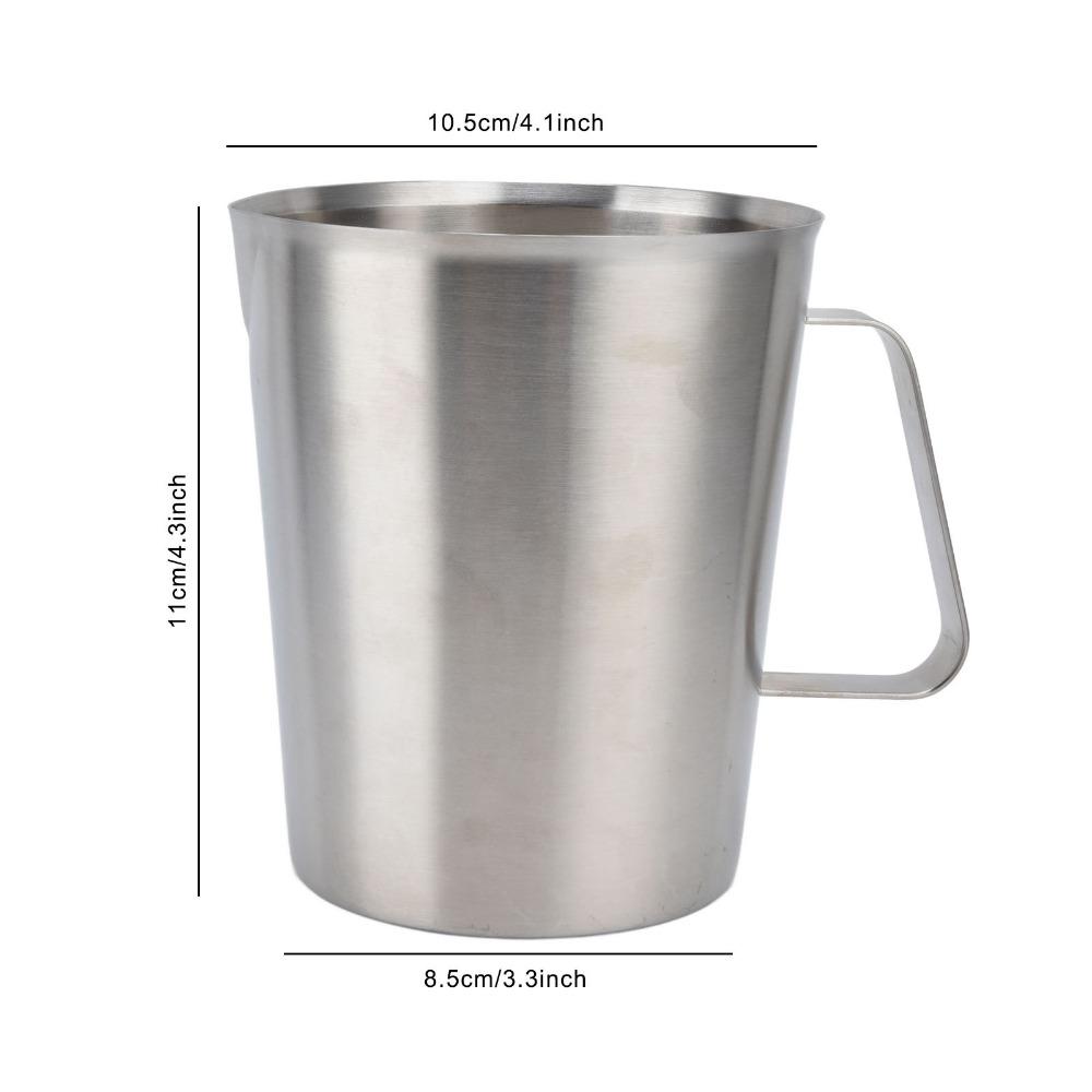 Heavy-Duty Milk Frothing Cup 304 Stainless Steel Stainless Steel Cup Coffee Cup  Baking And Cooking