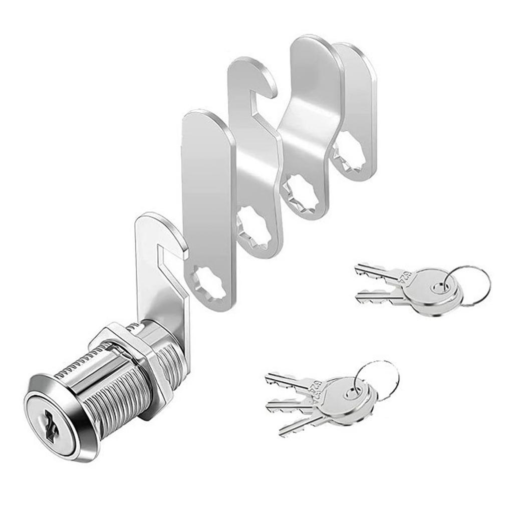 Cam Lock Mailbox Accessories With 5 Keys Zinc Alloy
