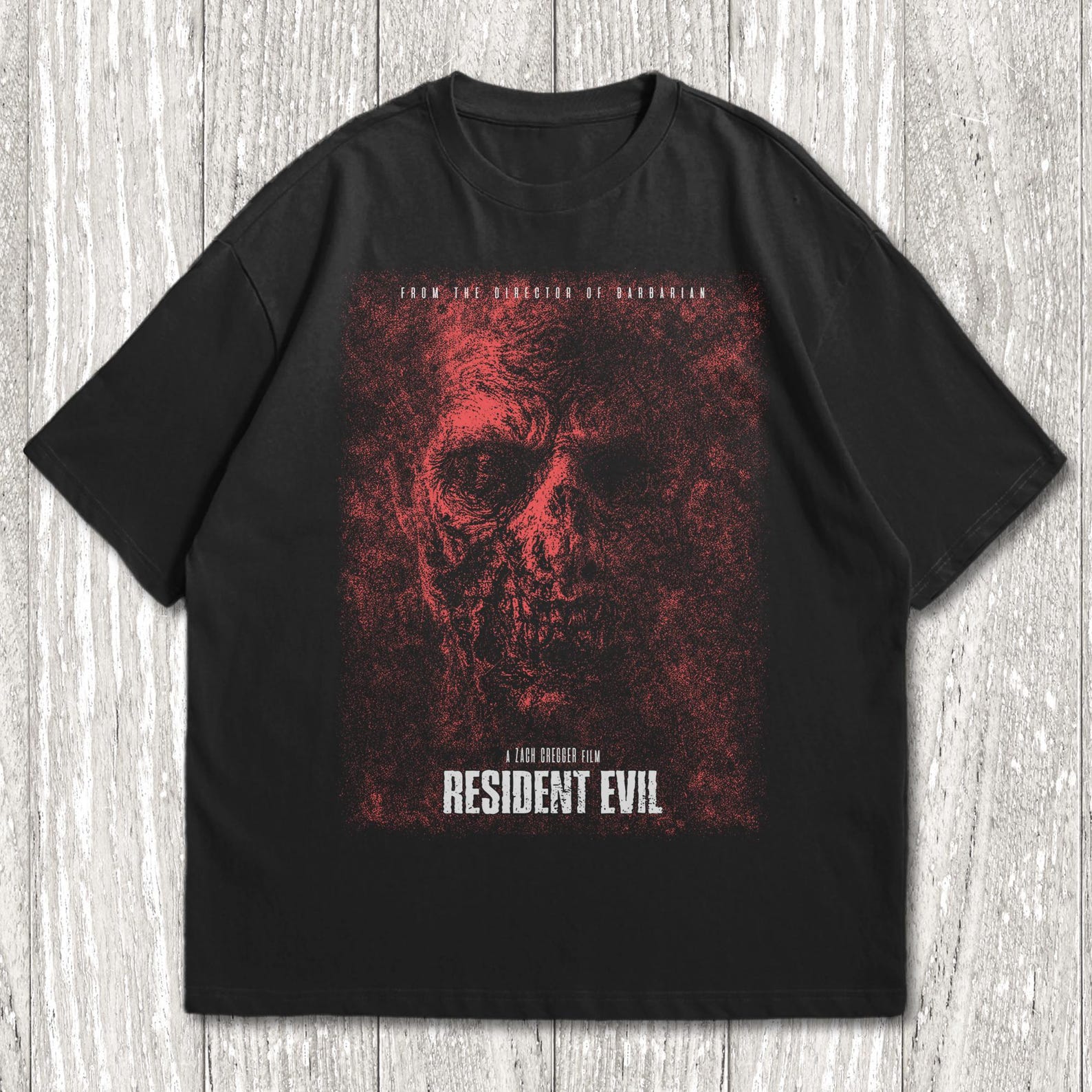 RESIDENT EVIL 2026 movie Shirt - Resident Evil Shirt, horror movie, Vintage Horror Graphic Tee, Y2K Gothic, L