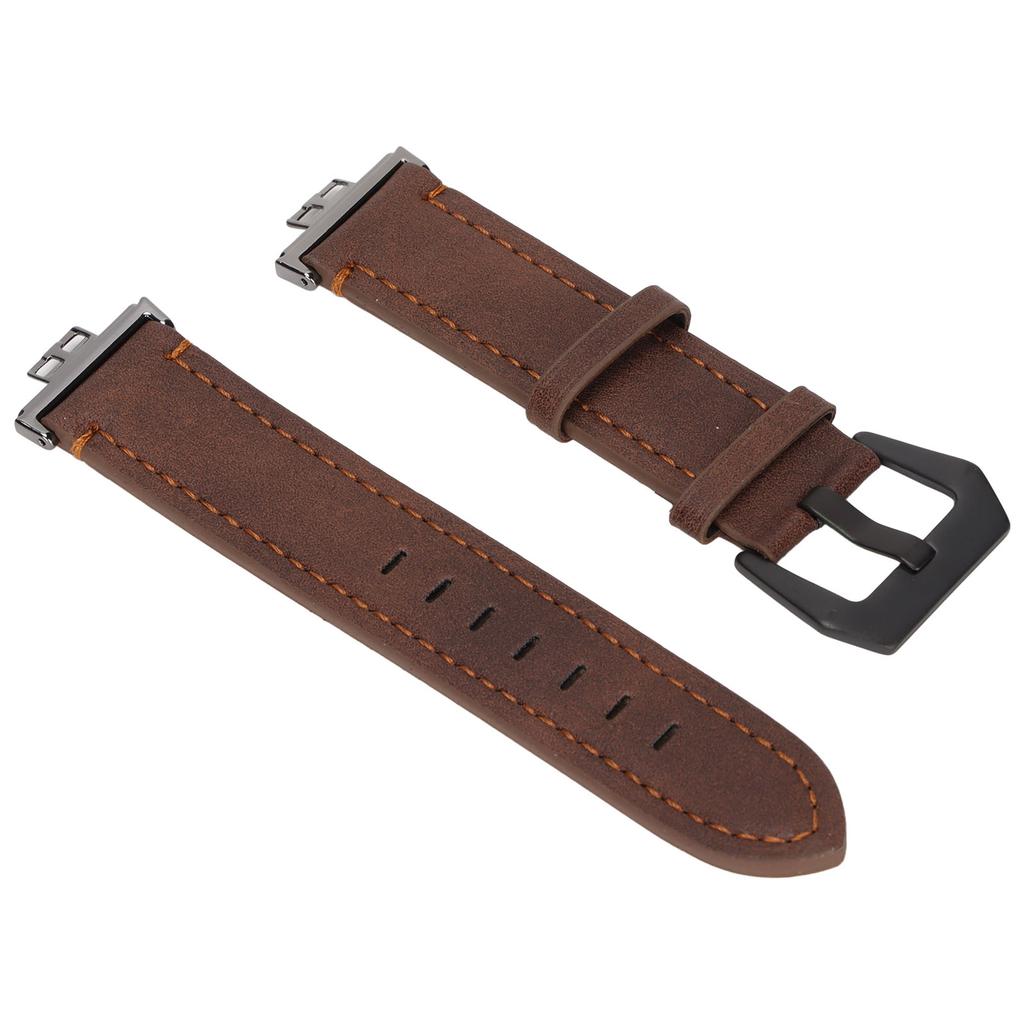 Smartwatch Band Strap Vintage Leather Wrist Watchband with Buckle Screwdriver for   Watch FIT