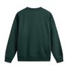 Li Ning Sports Lifestyle Series Brand Logo Anti-Static Fleece Warm Loose Crewneck Sweatshirt Men Sweatshirt Green AWDU981-11