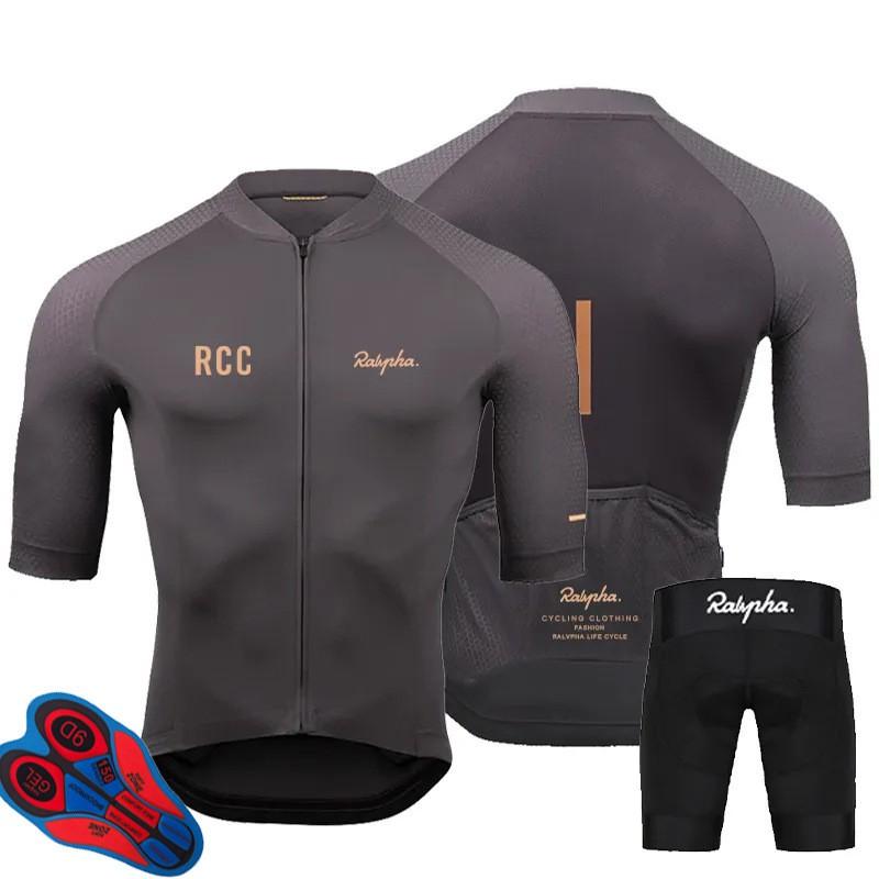 Herren Professionelles Radsporttrikot und Shorts Set Atmungsaktiv Elastisch Mountainbike Kleidung Performance Wear