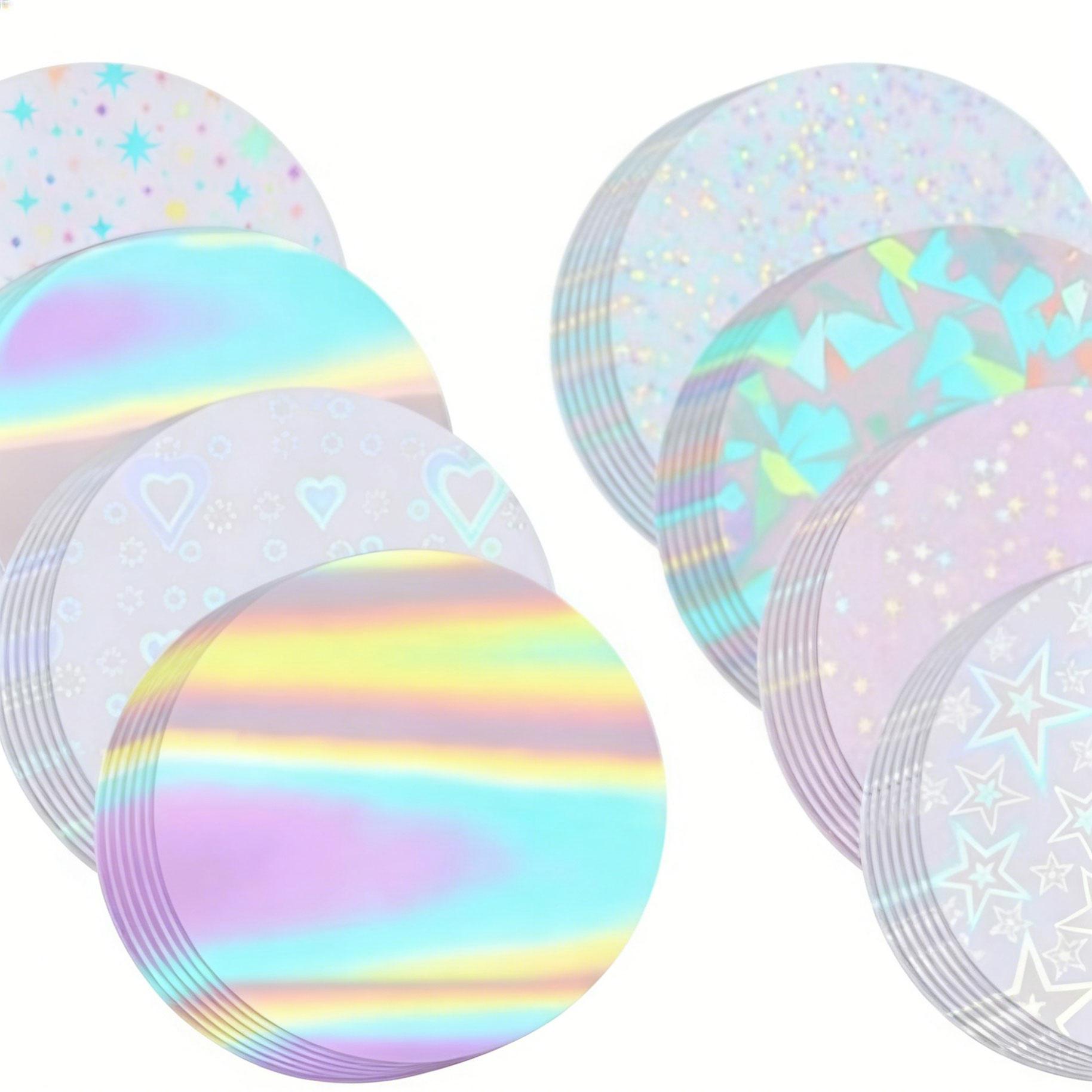 

Машина для изготовления значков с джигл-лазерной пленкой 58 мм, без резки, глянцевая пленка, значки из жести, набор «Расколотое стекло», дизайн «Звезда-Сердце»