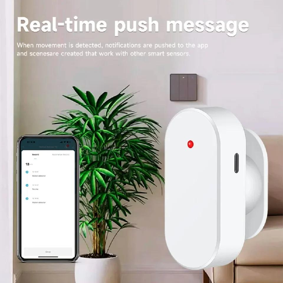 Tuya WiFi Zigbee Human Presence Detector Smart Human Body PIR Sensor 24G Radar Detector Motion Sensors Support Smart Life