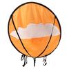 PVC Folding Portable Downwind Wind Paddle Popup Board Kayak Kit Sailboat Accessories(Orange)