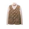 New cotton vest women's short autumn and winter wear sleeveless jacket cardigan cotton vest fashionable velvet loose vest
