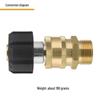 Adapter pistoletu myjki wysokociśnieniowej, złącze szybkozłączki 3/8” męskie i żeńskie