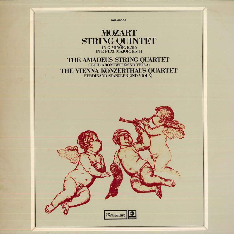 

LP Пластинка КВАРТЕТ АМADEUS/ВЕНА КОНЦЕ - Моцарт:струнный квинтет соль минор, K IWB60038 ВЕСТМИНСТЕР Япония Классика Б/У