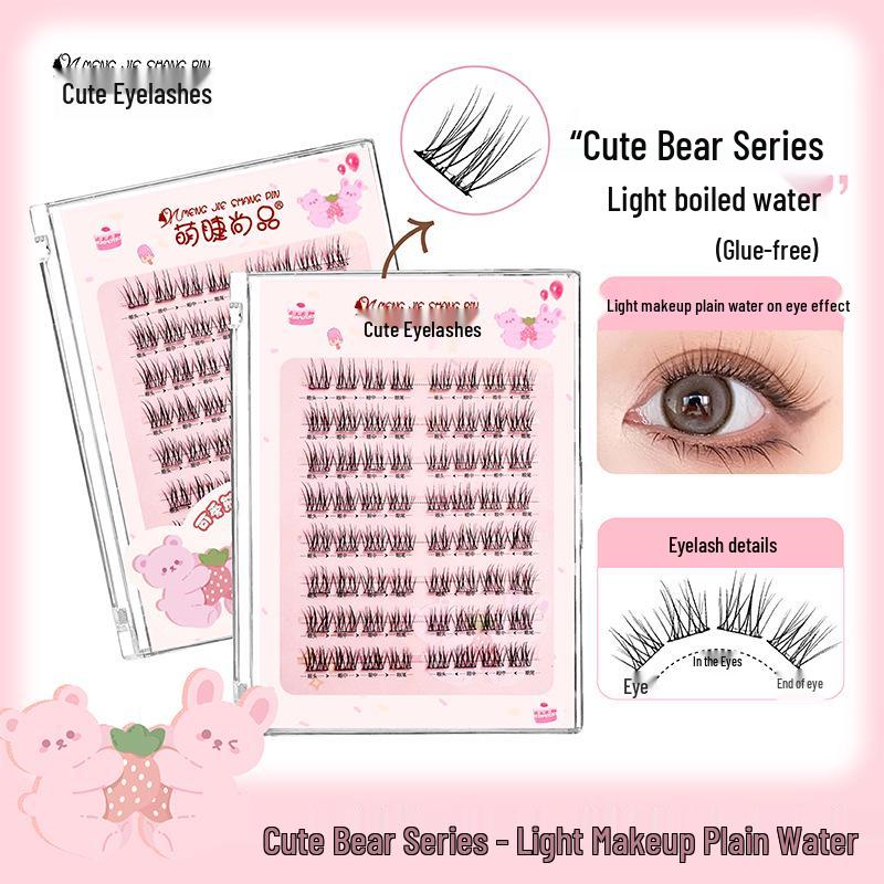 

Mengjie Natural Look Beginner-Friendly False Eyelashes