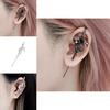 Creative Alloy Star And Moon Earrings With Geometric Design For Women Fashion Accessories