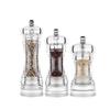 Pepper Grinder Acrylic Salt and Pepper Shakers Adjustable Mill Machine Cruet Grinding Tools Handheld Seasoning Kitchen Gadgets