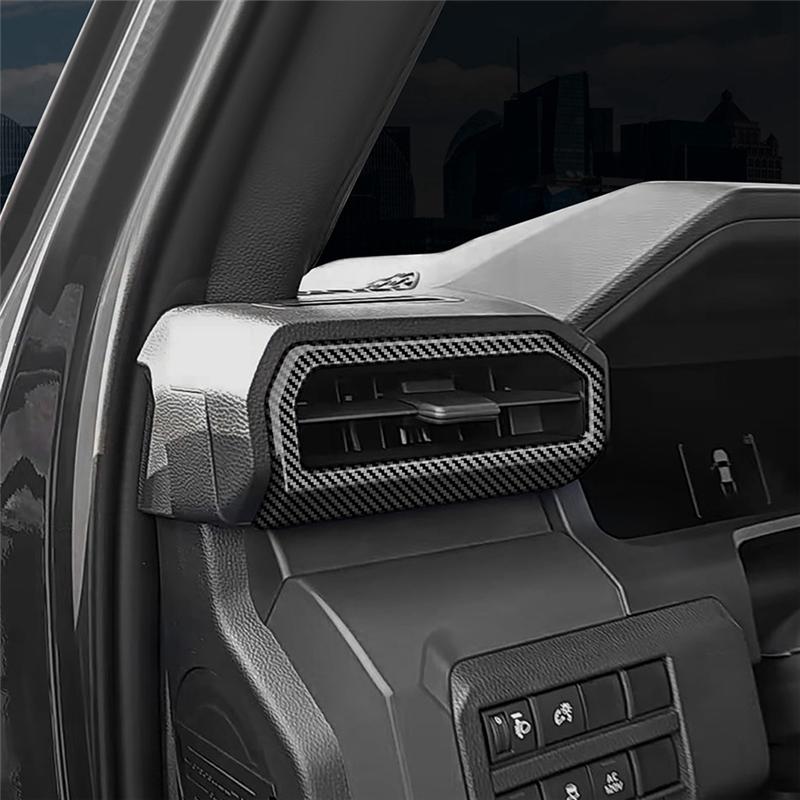 Car Dash A/C Air Conditioner Outlet Vent Cover Panel Trim For Toyota TACOMA 2024 Car Interior Accessories Carbon Fiber Carbon Fiber