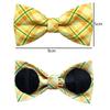 50/100pcs Plaid Style Dog Bow Ties For Collar Removable For Small Dog Cat Bowties Collar Accessories Pet Grooming Bows For Dogs