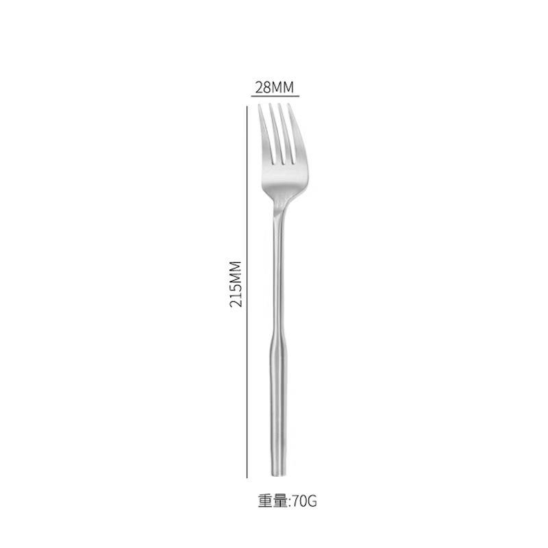 304 Stainless Steel Western Food Steak Knife and Fork European Chopsticks Spoon Household Rice Spoon Dessert Coffee Spoon Tableware