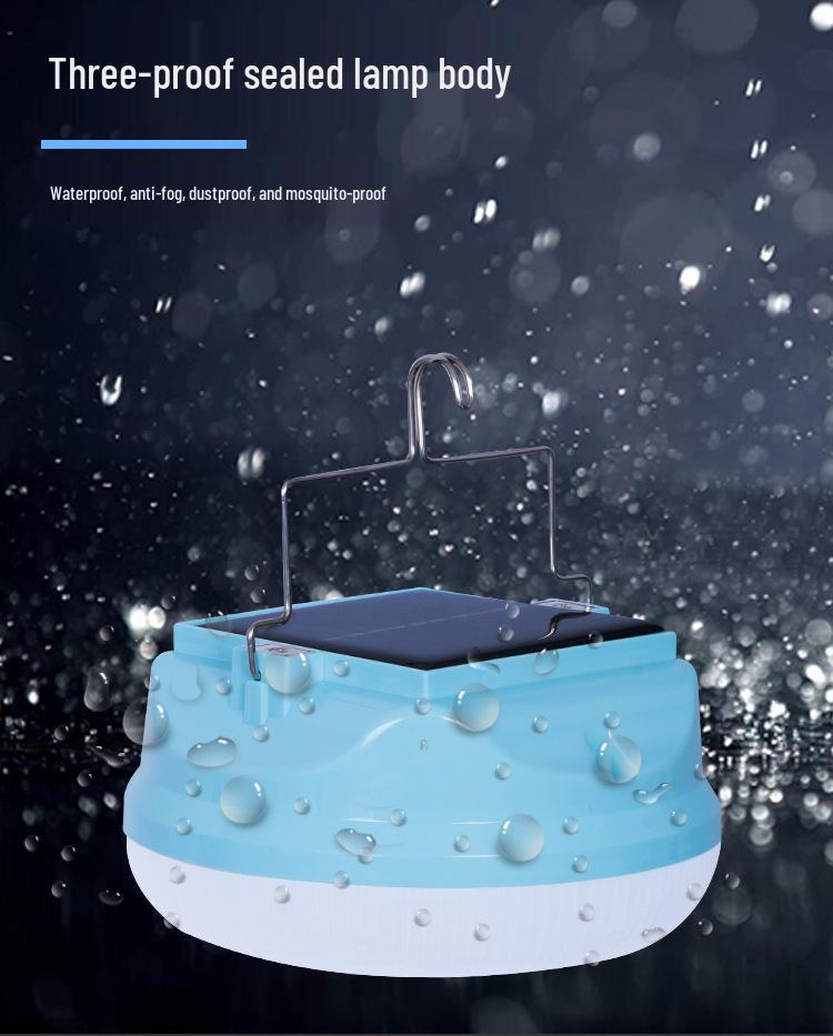 Super Bright Solar Camping Light with Long Battery Life