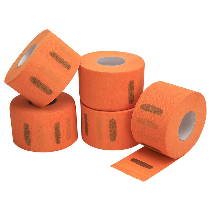 5Rolls/Set Disposable Hairdresser Neck Strip Haircut Paper Barbershop Adjustable Hairdressing Collar Covering Styling Tools