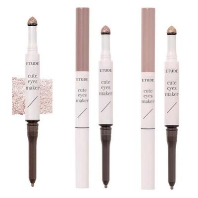 ETUDE Aegyo-Sal Maker Delineador Duo 0,1g + Glitter 0,5g (1 conjunto)