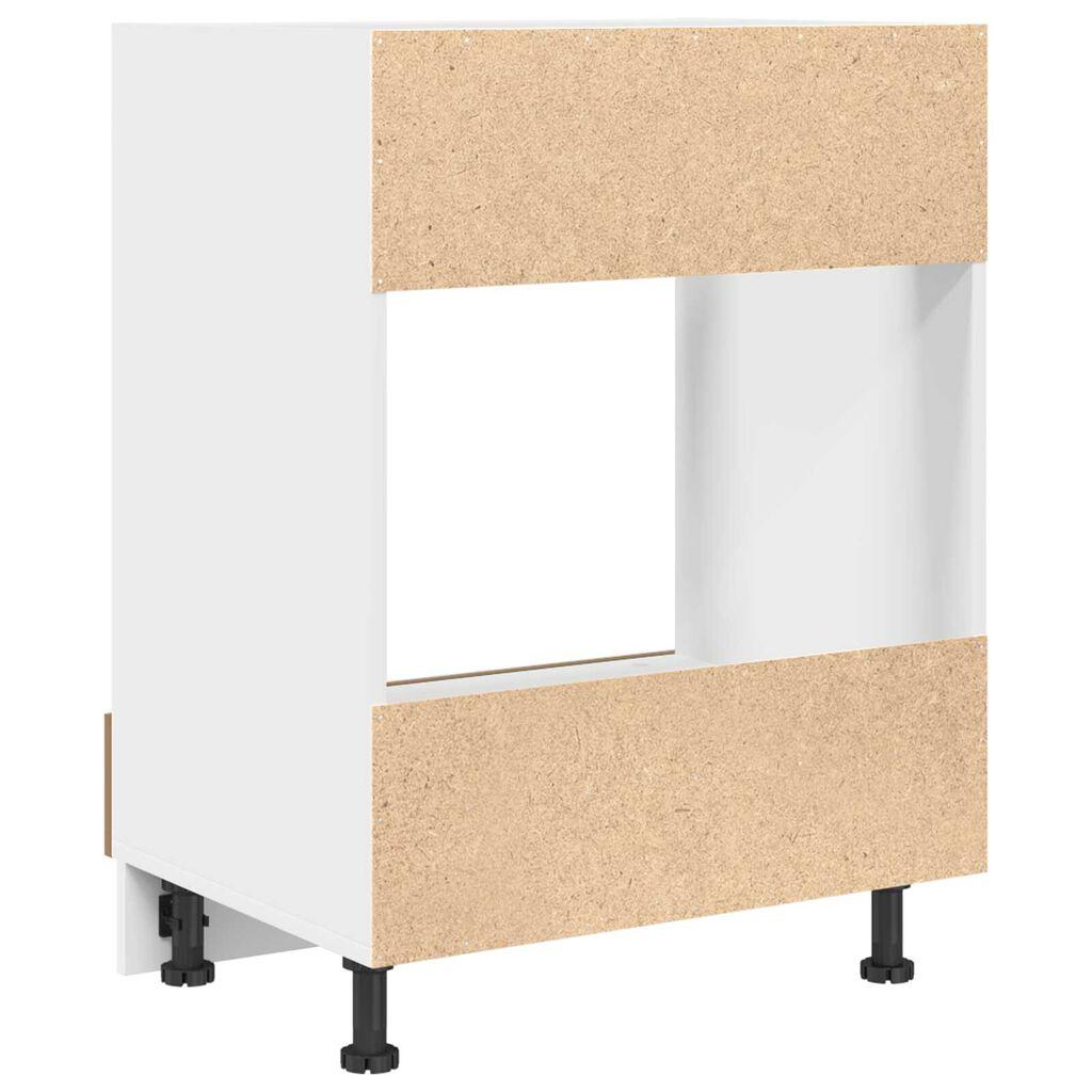 vidaXL Ofenschrank Artisan Eiche 60x46x81,5 Cm Holzwerkstoff