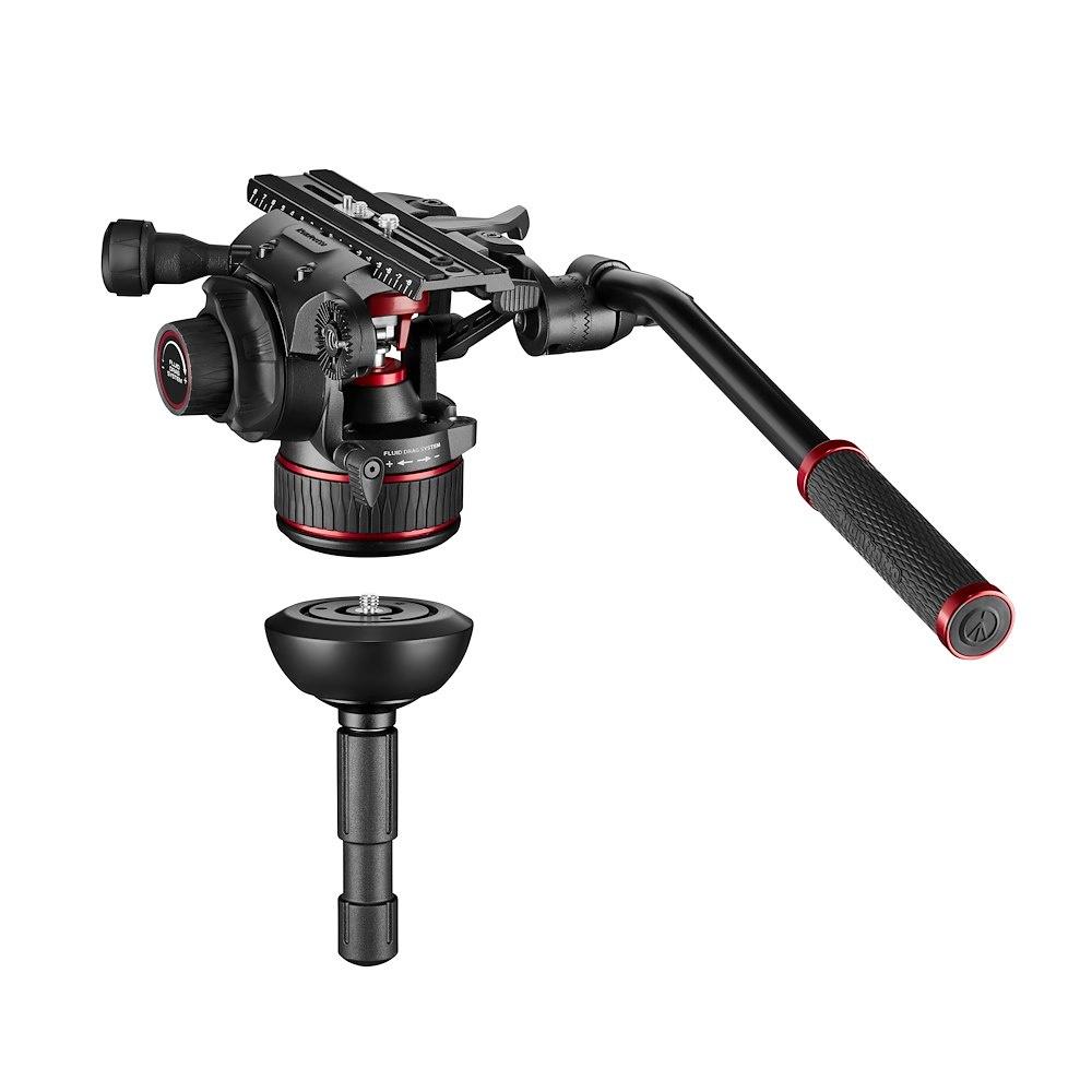 Zestaw Manfrotto Twin Alu Z Głowicą 612 Środ. Rozp.