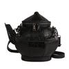 Creative Water Bucket Bag Featuring Embellishments For Womens Fashion