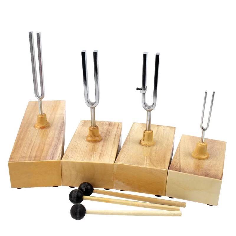 Acoustic Resonant Tuning Fork Set