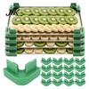 Food Prep Tray Support 16Pcs Stacker for Freeze Dryer Tray, Stack Up To 5 Set Trays, Reusable Space Saving Organizer, Machine Accessories Drying