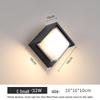 Simple Modern Waterproof LED Outdoor Wall Lamp for Garden, Balcony, and Terrace with Sensor and Moisture-Proof Features.
