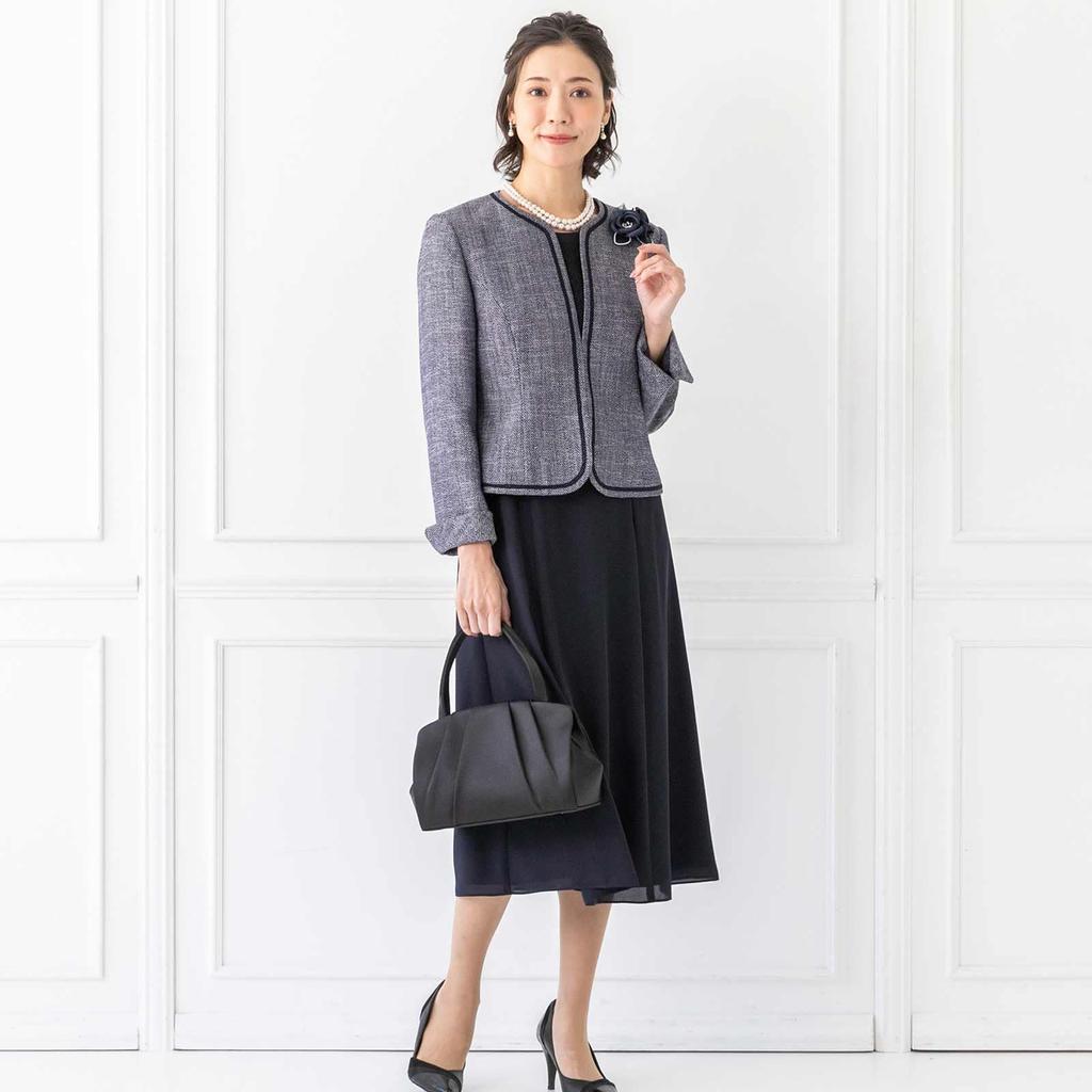 Tokyo Soir Soft Formal Bag with Tucks for Both Celebrations and Condolences (5620395-00)