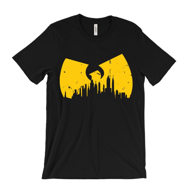 Hip Hop Unisex T-Shirt - New York NYC Skyline 90s boom bap hip hop - shaolin - redman XXXL