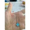 High-end Four-leaf Clover Necklace for Women 18K Rose Red Chalcedony Agate Natural White Shell Pendant Clavicle Chain
