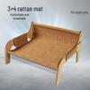 Scratch-Resistant Rattan Cat & Dog Sofa Bed