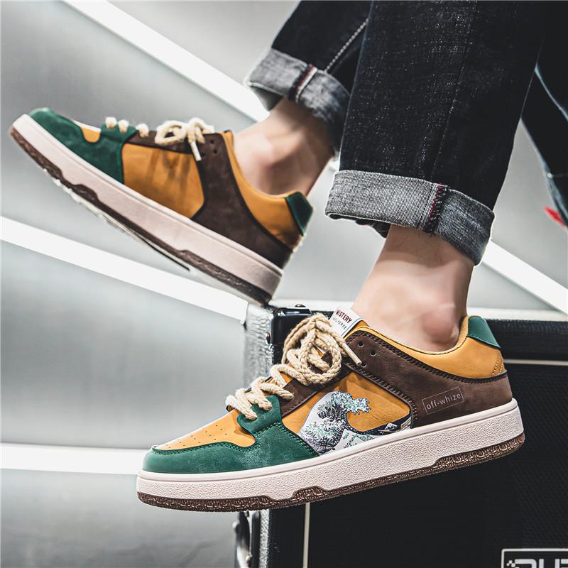 2025 Spring New Trend Niche Design Casual Flat Shoes Student Activism Hong Kong Style