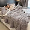 Upgrade Blanket Multifunctionality Suitable for All Seasons, Air Conditioning Blanket, Sofa Cushion, Office Folding Blanket, Bed Blanket