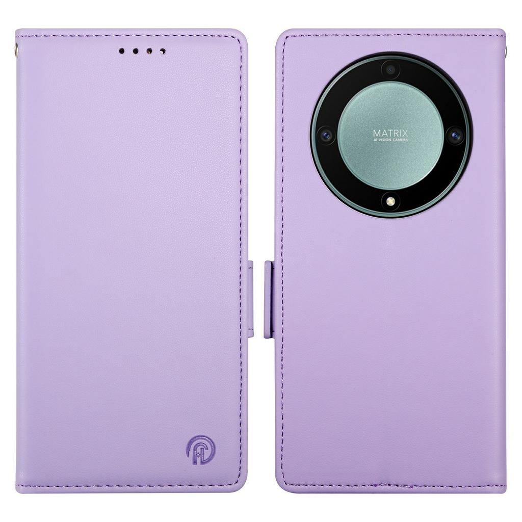 Stand Case for Honor Magic8 Lite 5G/X70 5G/X9d 5G PU Leather Wallet Phone Cover