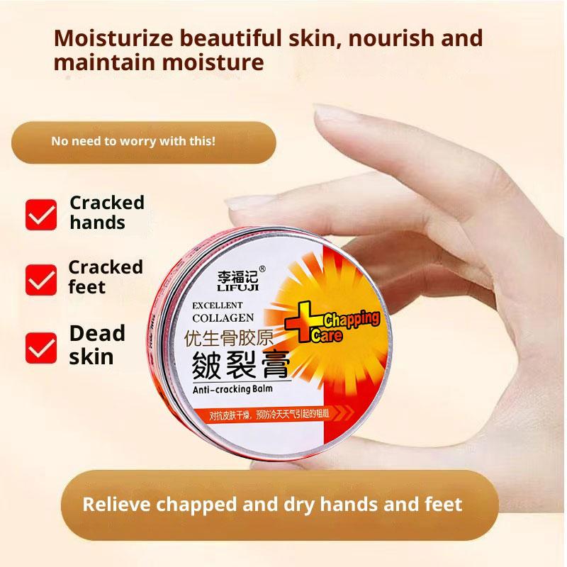 Rissige Salbe, Ferse, trocken und rissig, Pilzinfektion, behandelt Schälen der Hände und Füße, rissig, speziell Salbe, nach Gebrauch nicht wiederverwenden