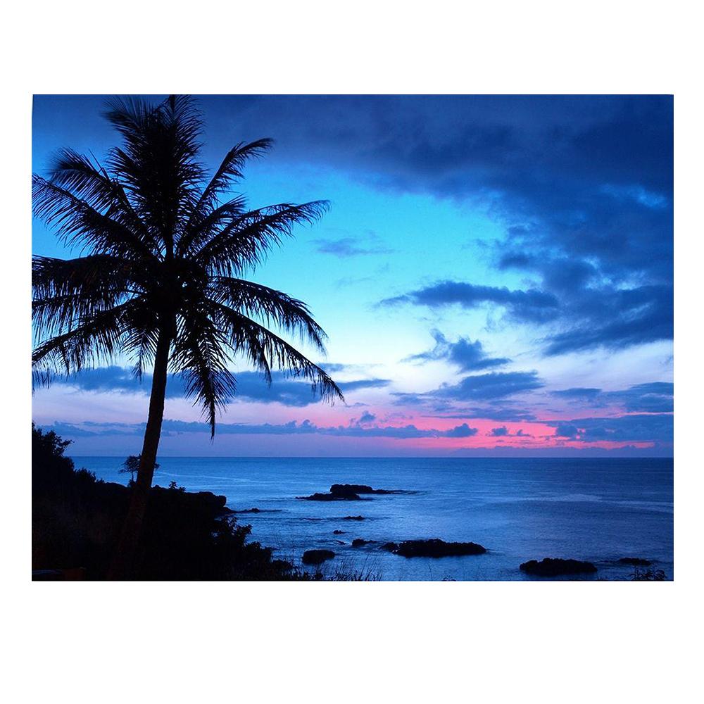 5D Diy Diamante Bordado Artesania Mosaico Playa Paisaje Arte Mobiliario Patron Decoracion Del Hogar Artesania