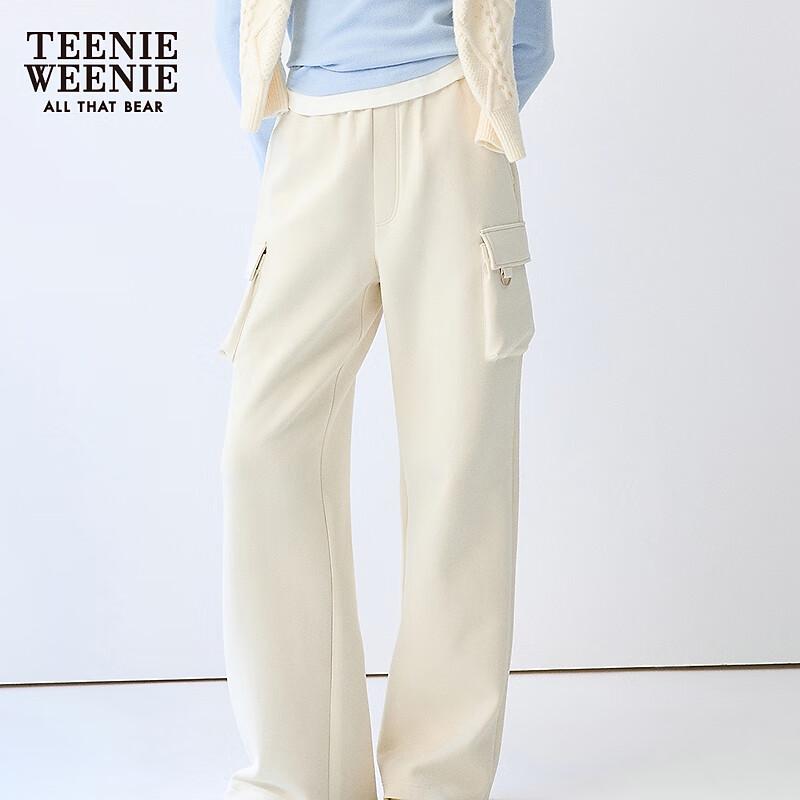 Teenie Weenie Women's Autumn Casual Cargo Sweatpants