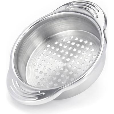 Escorredor de Conservas de Aço Inoxidável Escorredor de Pressão para Lata de Atum Grau Alimentar Escorredor de Conservas Adequado para Atum Feijões Legumes e Frutas