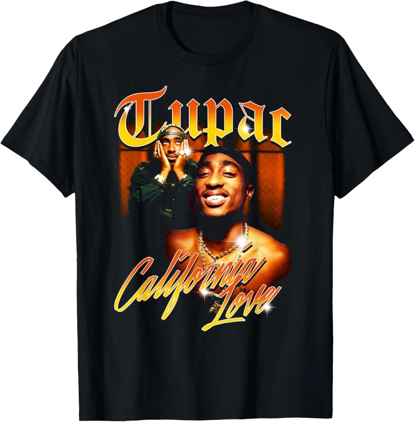 Официальная винтажная футболка Tupac Love California XL