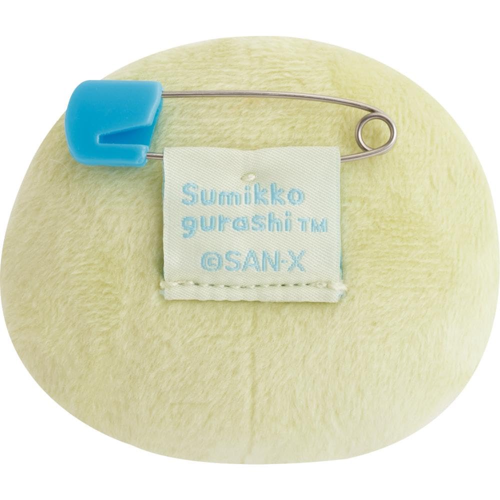 AB38702 Sumikkogurashi Emojis Plüschtier Abzeichen Pinguin