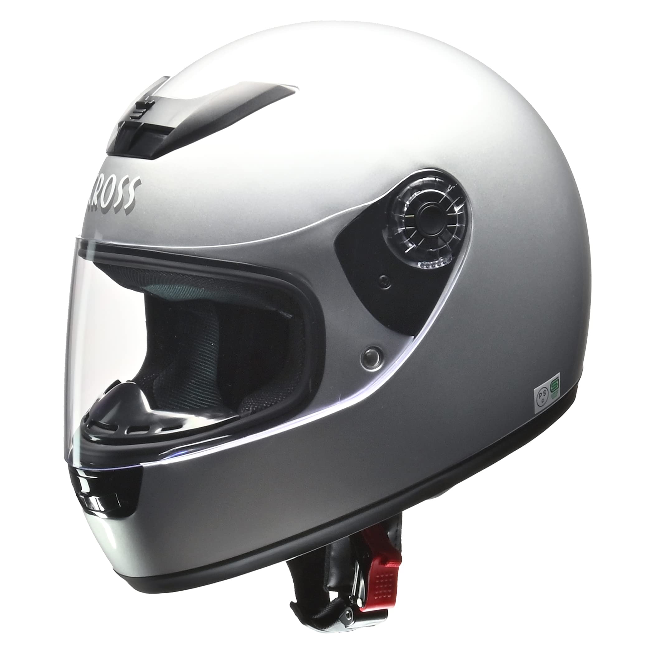 

LEAD Motorcycle Helmet Full Face CROSS Standard Silver Free Size CR-715 -