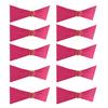 10 Pcs Chair Sashes Stretchy Chair Back Bands Chair Ties Bows with Buckle Slider for Wedding Party Hotels Banquet Decoration