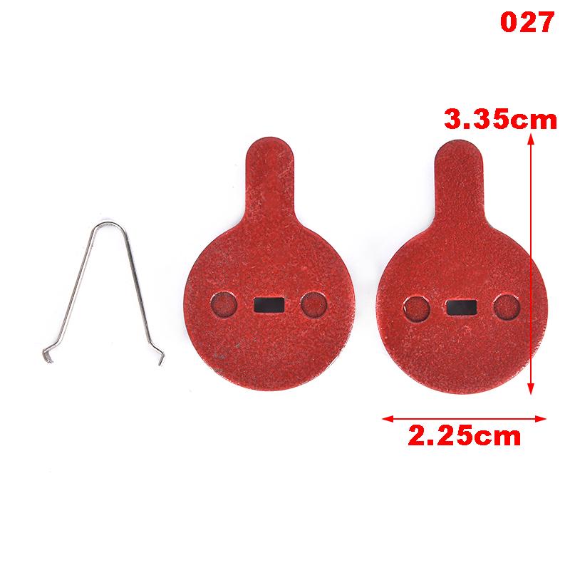1Pair Mountain Bike Cycling Copper Fiber Metal Disc Brake Pads Bike Accessories